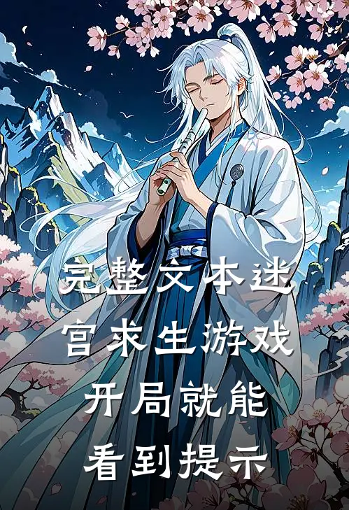 完整文本迷宫求生游戏：开局就能看到提示