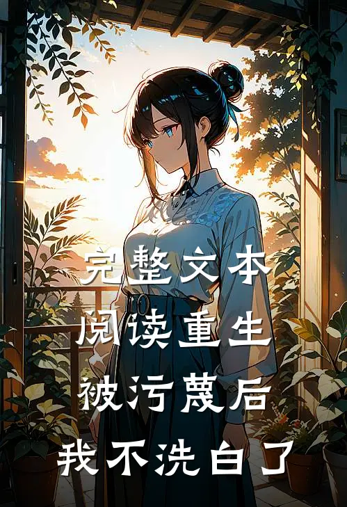 完整文本阅读重生：被污蔑后，我不洗白了