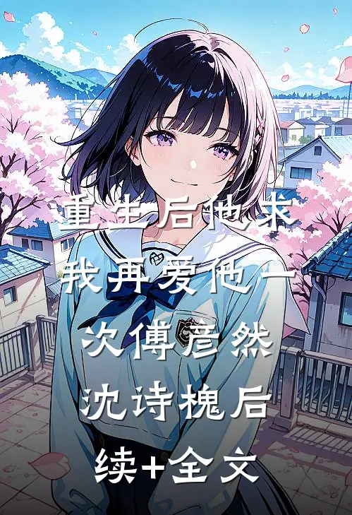 重生后他求我再爱他一次傅彦然沈诗槐后续+全文