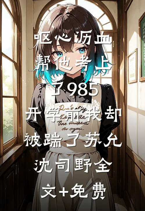 呕心沥血帮他考上了985，开学前我却被踹了苏允沈司野全文+免费