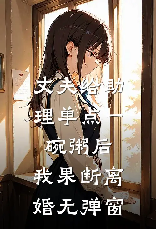 丈夫给助理单点一碗粥后，我果断离婚无弹窗
