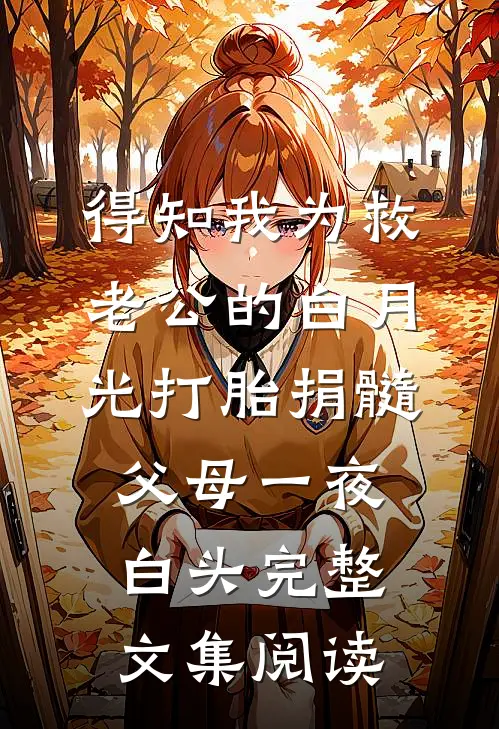 得知我为救老公的白月光打胎捐髓，父母一夜白头完整文集阅读
