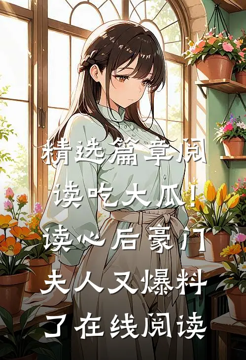 精选篇章阅读吃大瓜!读心后豪门夫人又爆料了在线阅读