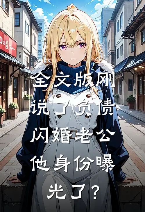 全文版刚说了负债，闪婚老公他身份曝光了？