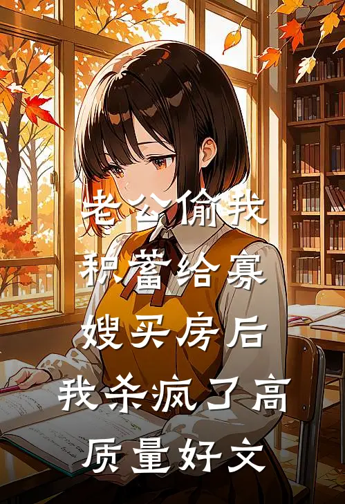 老公偷我积蓄给寡嫂买房后，我杀疯了高质量好文