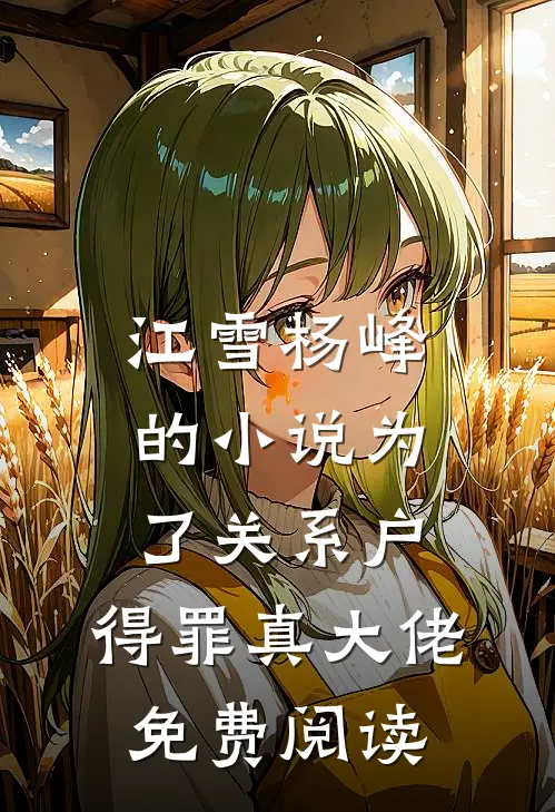 江雪杨峰的小说为了关系户，得罪真大佬免费阅读
