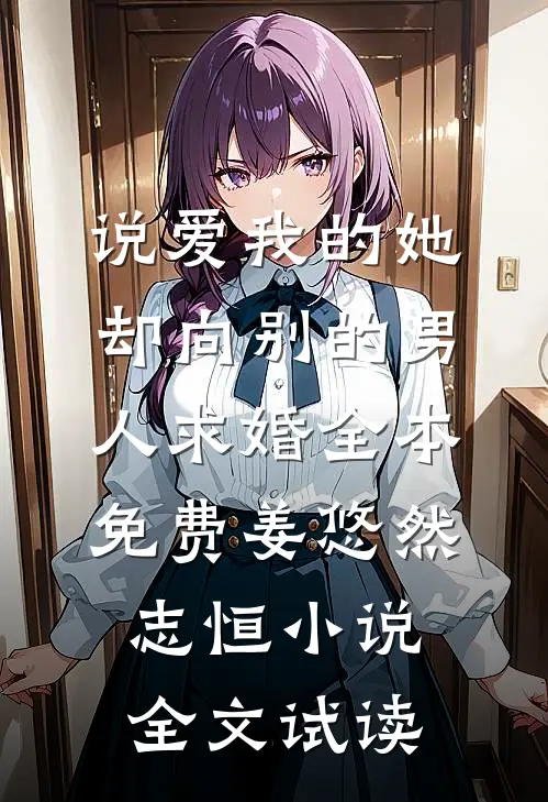 说爱我的她，却向别的男人求婚全本免费姜悠然志恒小说全文试读