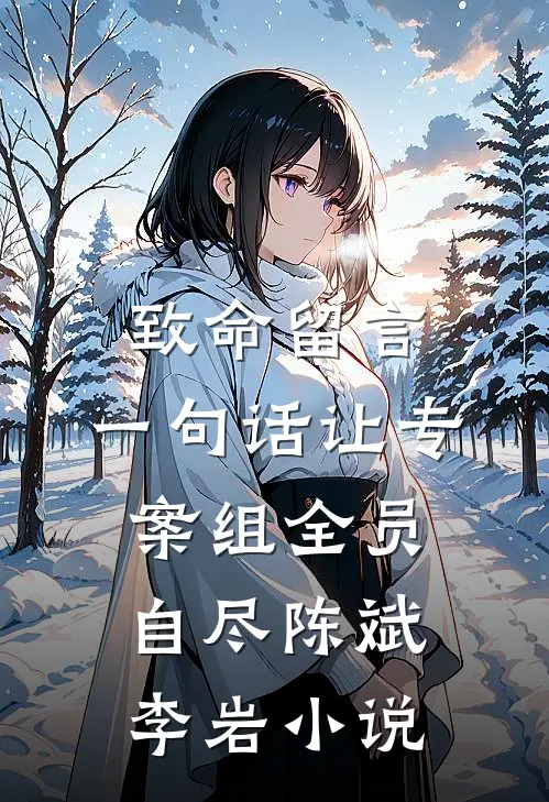 致命留言：一句话让专案组全员自尽陈斌李岩小说