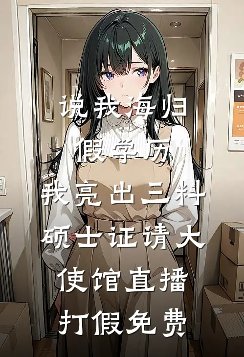 说我海归假学历，我亮出三料硕士证请大使馆直播打假免费
