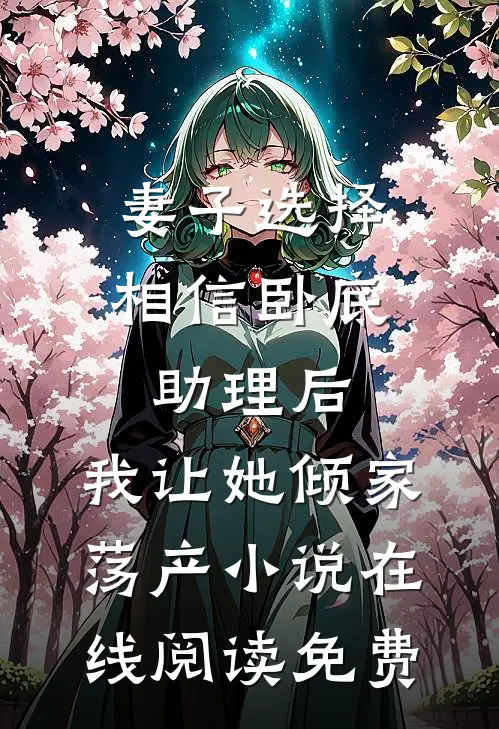 妻子选择相信卧底助理后，我让她倾家荡产小说在线阅读免费