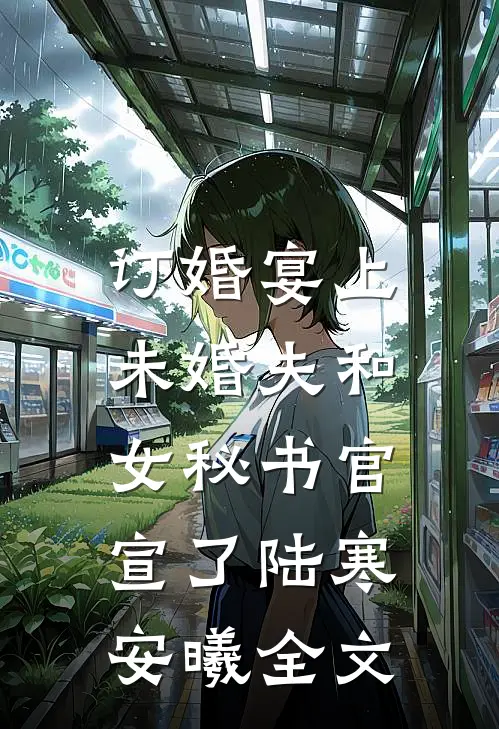 订婚宴上，未婚夫和女秘书官宣了陆寒安曦全文