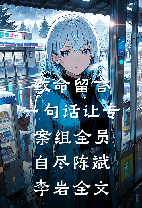 致命留言：一句话让专案组全员自尽陈斌李岩全文
