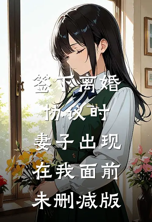 签下离婚协议时，妻子出现在我面前未删减版
